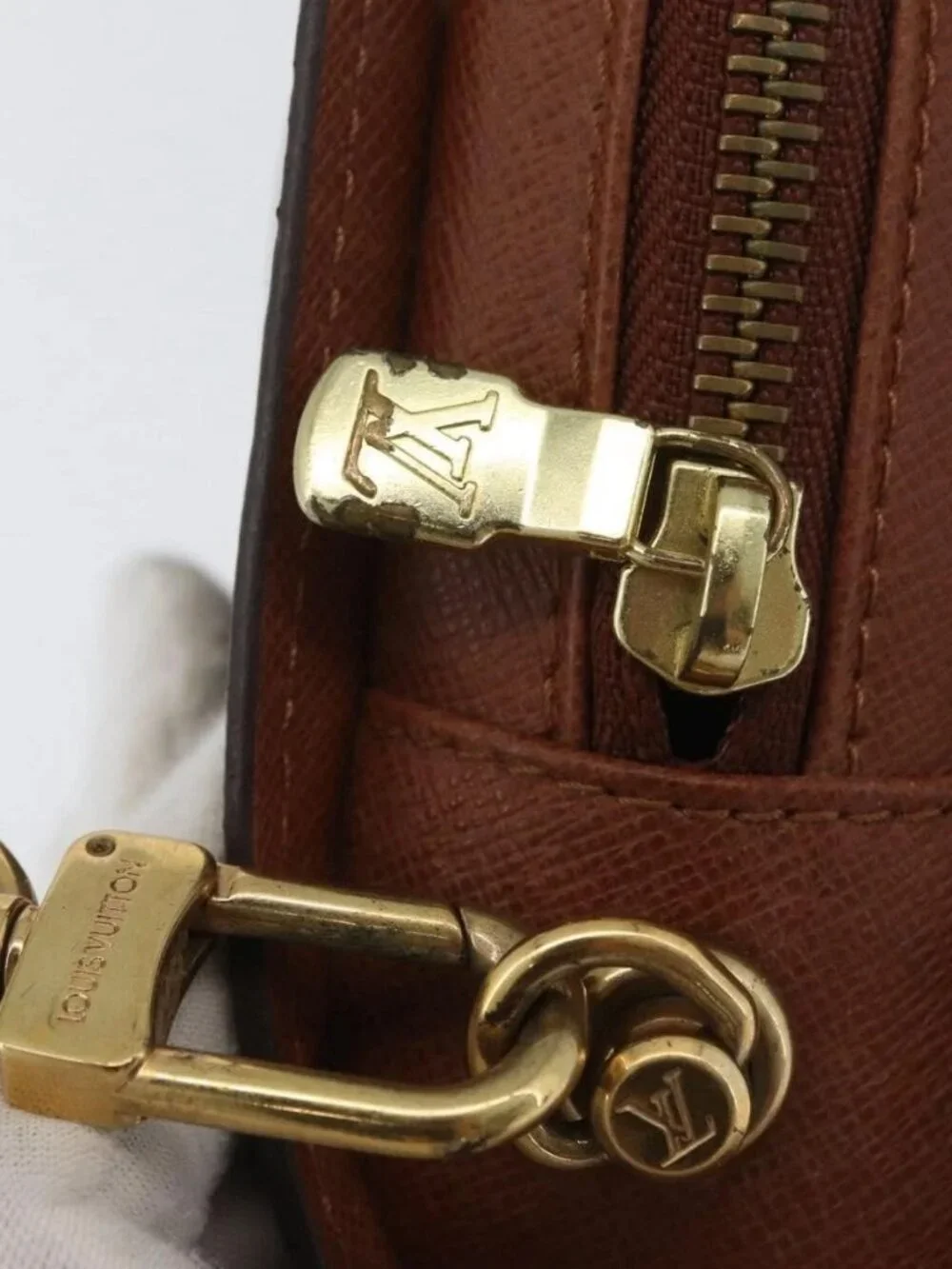 LOUIS VUITTON Monogram Orsay Clutch Bag M51790 LV Auth 174024A - Picture 9 of 16